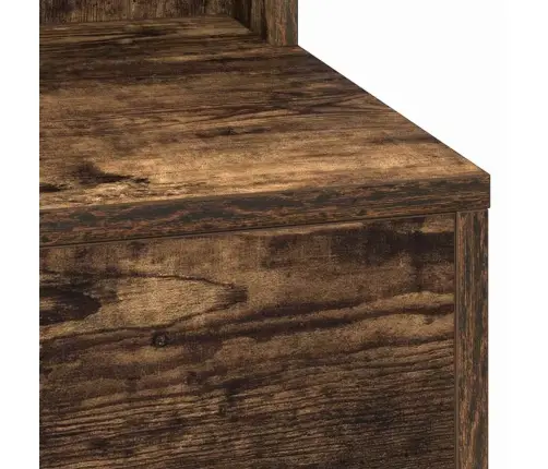 Spoguļgaldiņš Ar Led Gaismām, Dūmota Ozola Krāsā, 50X41X135 Cm Vidaxl Spoguļgaldiņš Ar Led Gaismām, Dūmota Ozola Krāsā, 50X41X135 Cm Vidaxl