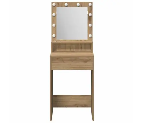 Grima Galdiņš Ar Led Gaismām Artisan Oak 50X41X135 Cm Vidaxl Grima Galdiņš Ar Led Gaismām Artisan Oak 50X41X135 Cm Vidaxl