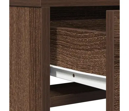 Makiažo Stalas Rudas Ąžuolas 50 X 41 X 140 Cm Apdirbta Mediena