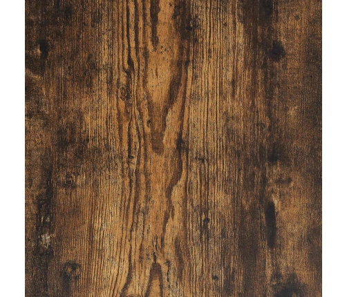 Spoguliņu Galds Ar Atvilktnēm, Dūmota Ozola, 79X41X140 Cm Vidaxl