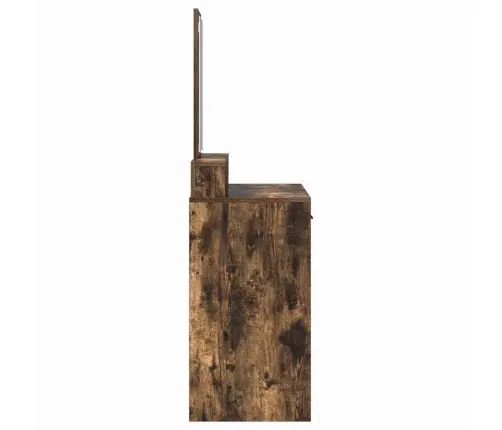 Makiažo Staliukas Su Stalčių Dūminio Ąžuolo 100 X 41 X 140 Cm