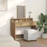 Dressing Galds Ar Atvilktni Amatnieku Ozola 100 X 41 X 140 Cm Vidaxl