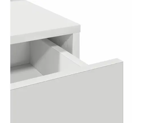 Makiažo Stalas Balta 50 X 41 X 140 Cm Apdirbta Mediena