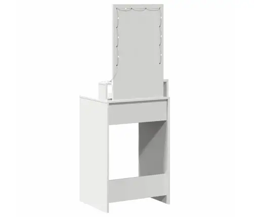 Makiažo Stalas Balta 50 X 41 X 140 Cm Apdirbta Mediena