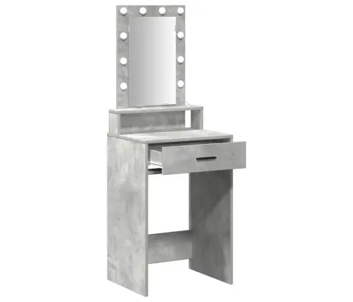 Riietumislaud Peeglituledega Hall 50 X 41 X 140 Cm Tehispuit