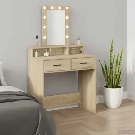 Dressing Galds Brūna 79 X 41 X 140 Cm Inženierijas Koks Vidaxl