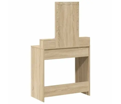 Makiažo Stalas Ruda 79 X 41 X 140 Cm Apdirbta Mediena