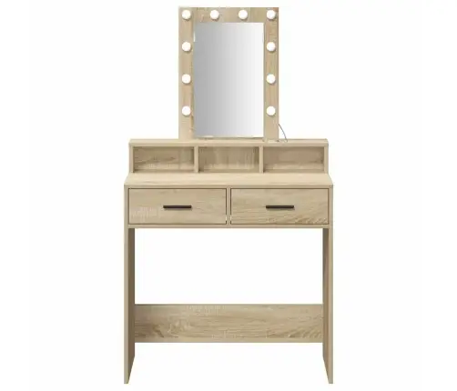 Makiažo Stalas Ruda 79 X 41 X 140 Cm Apdirbta Mediena