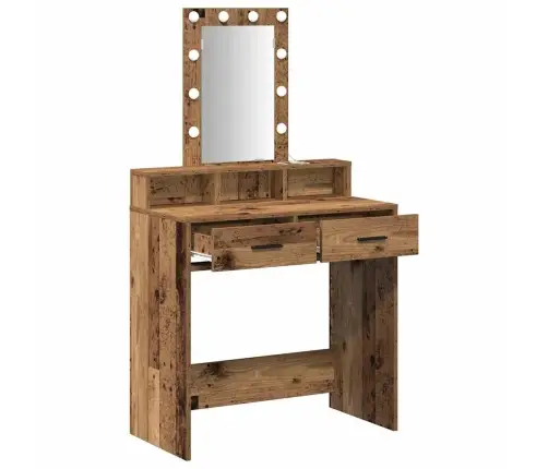 Riietumislaud Sahtliga Pruun 79 X 41 X 140 Cm Tehispuit Riietumislaud Sahtliga Pruun 79 X 41 X 140 Cm Tehispuit