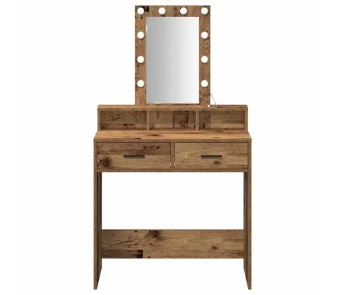 Riietumislaud Sahtliga Pruun 79 X 41 X 140 Cm Tehispuit Riietumislaud Sahtliga Pruun 79 X 41 X 140 Cm Tehispuit