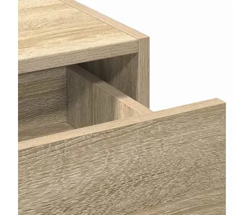 Riietumislaud Sahtliga Peegliga Pruun 60 X 40 X 70 Cm Tehispuit