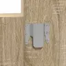 Riietumislaud Sahtliga Peegliga Pruun 60 X 40 X 70 Cm Tehispuit
