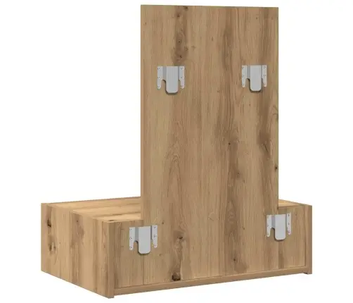 Makiažo Stalas Su Stalčių Ruda 60 X 40 X 70 Cm Apdirbta Mediena Makiažo Stalas Su Stalčių Ruda 60 X 40 X 70 Cm Apdirbta Mediena