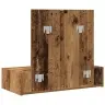 Riietumislaud Sahtliga Peegliga Pruun 83 X 40 X 70 Cm Tehispuit Riietumislaud Sahtliga Peegliga Pruun 83 X 40 X 70 Cm Tehispuit