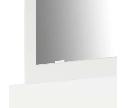 Makiažo Stalas Balta 100 X 40 X 70 Cm Apdirbta Mediena