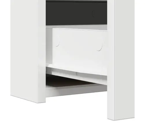 Makiažo Stalas Balta 100 X 40 X 70 Cm Apdirbta Mediena