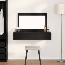 Dressing Galds Melna 100 X 40 X 70 Cm Inženierijas Koks Vidaxl