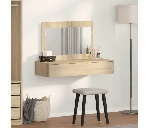 Riietumislaud Sahtliga Pruun 100 X 40 X 70 Cm Tehispuit