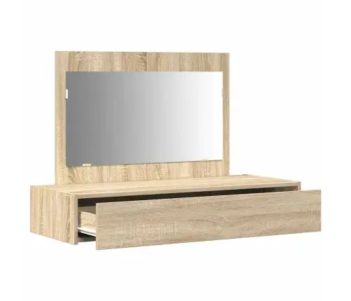 Riietumislaud Sahtliga Pruun 100 X 40 X 70 Cm Tehispuit