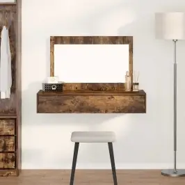 Dressing Galds Brūna 100 X 40 X 70 Cm Inženierijas Koks Vidaxl