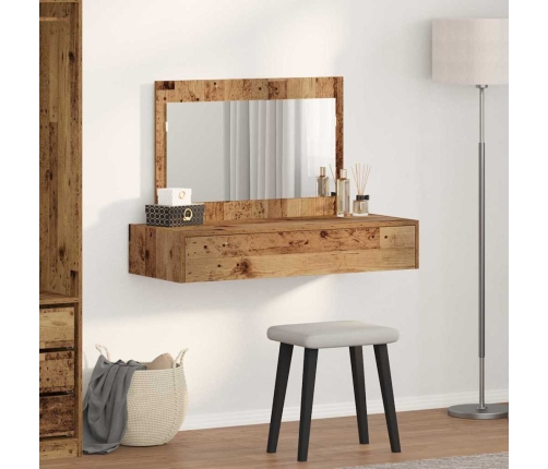 Riietumislaud Sahtliga Pruun 100 X 40 X 70 Cm Tehispuit