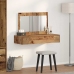 Riietumislaud Sahtliga Pruun 100 X 40 X 70 Cm Tehispuit