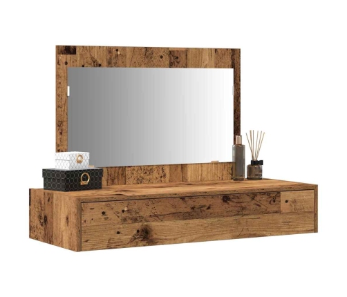 Riietumislaud Sahtliga Pruun 100 X 40 X 70 Cm Tehispuit