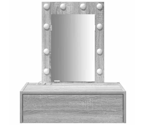 Riietumislaud Peeglituledega Hall 60 X 40 X 70 Cm Tehispuit