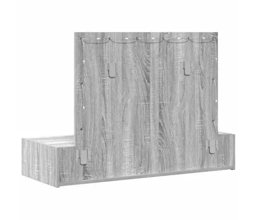 Riietumislaud Peeglituledega Hall 100 X 40 X 70 Cm Tehispuit