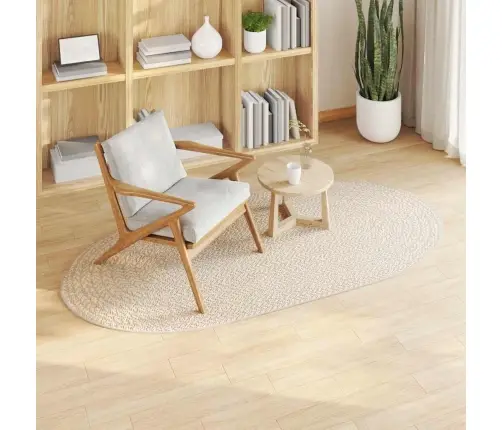 Paklājs Krēmkrāsa 100 X 200 Cm Pp Vidaxl