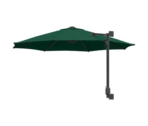 Sienā Montējams Dārza Saules Sargs Zaļš 250 Cm Vidaxl