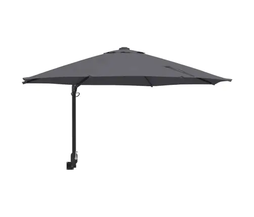 Dārza Saules Mētelis Antracīts, 250 Cm Vidaxl