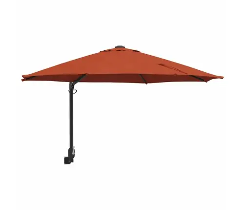 Sienā Montējams Dārza Saules Sargs Terakota 250 Cm Vidaxl