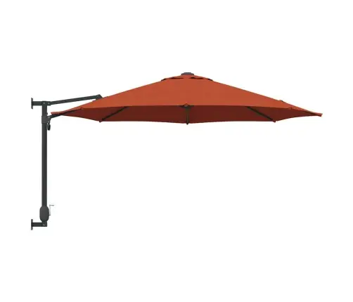 Sienā Montējams Dārza Saules Sargs Terakota 250 Cm Vidaxl