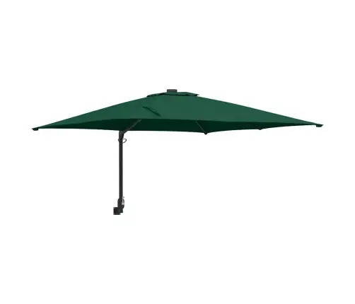 Sienas Montēts Dārza Lietussargs Zaļš 247 Cm Vidaxl
