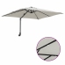 Dārza Parasols Smilšu 248.5 X 247.5 X 160 Cm Audums Vidaxl