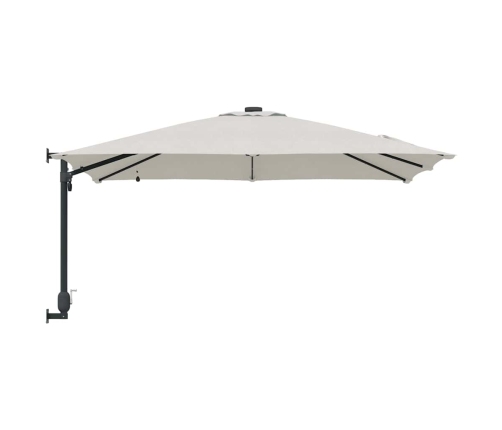Dārza Parasols Smilšu 248.5 X 247.5 X 160 Cm Audums Vidaxl