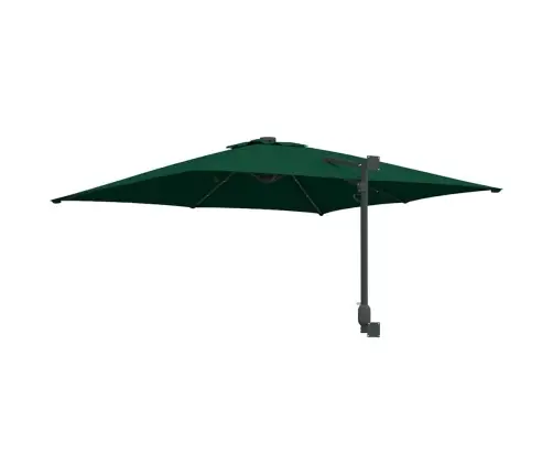 Dārza Parasols Zaļa 248.5 X 247.5 X 160 Cm Audums Vidaxl