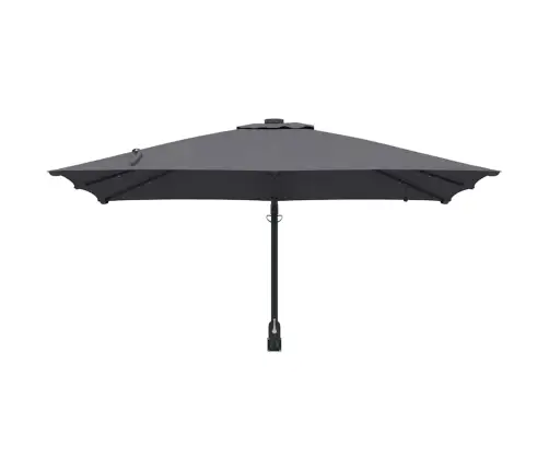 Dārza Parasols Antracīts 248.5 X 247.5 X 160 Cm Audums Vidaxl
