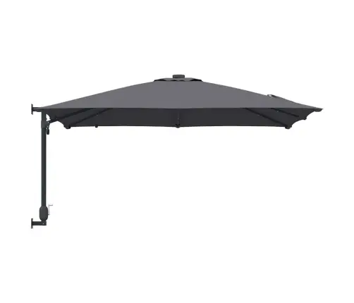 Dārza Parasols Antracīts 248.5 X 247.5 X 160 Cm Audums Vidaxl
