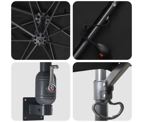 Aedapara Must 248.5 X 247.5 X 160 Cm Kangas Aedapara Must 248.5 X 247.5 X 160 Cm Kangas