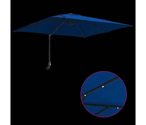 Aedapara Azurblau 248.5 X 247.5 X 160 Cm Kangas