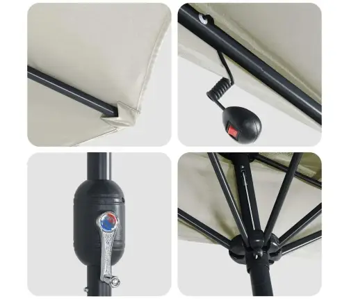 Aedapara Liivakarva 294 X 150 X 223 Cm Kangas