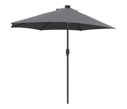 Dārza Parasols Antracīta 294 X 150 X 223 Cm Audums Vidaxl