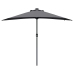 Dārza Parasols Antracīta 294 X 150 X 223 Cm Audums Vidaxl