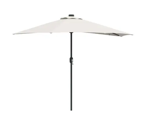 Dārza Pusparasol Smilšu Lieli Alumīnijs Vidaxl
