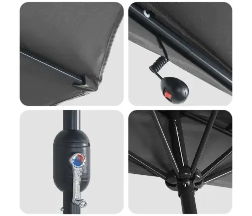 Aedapara Antratsiit 294 X 150 X 224 Cm Kangas