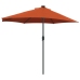 Dārza Parasols Sarkanbrūns 294 X 150 X 224 Cm Audums Vidaxl