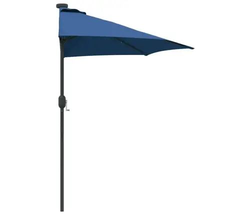Sodo Skėtis Azurblau 294 X 150 X 224 Cm Audinys