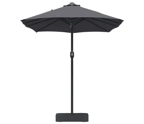 Sodo Skėtis Antracitas 385 X 209 X 244 Cm Audinys